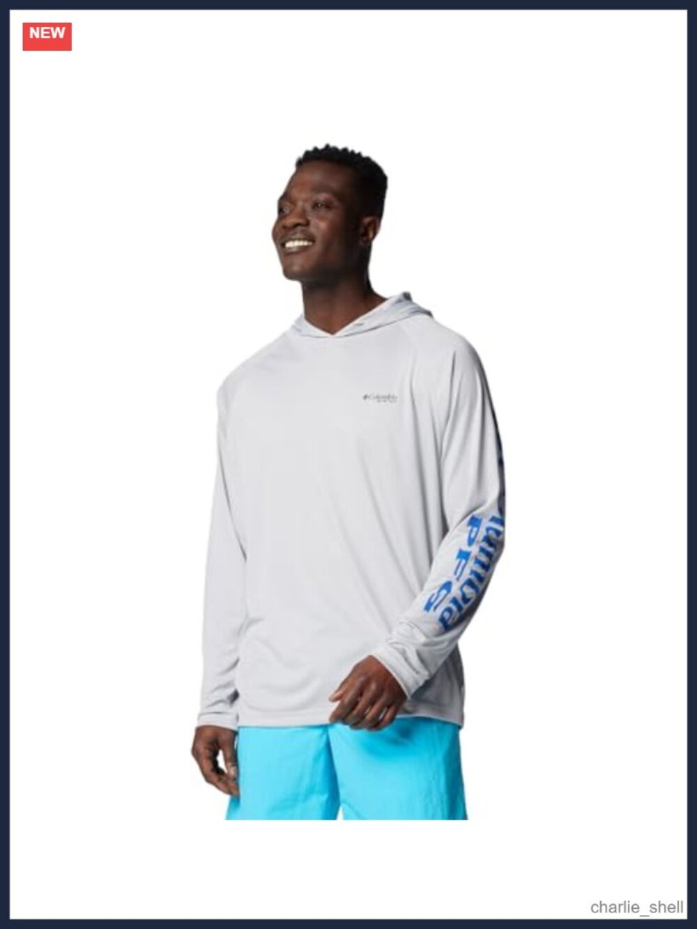 Men's PFG Terminal Tackle Hoodie Omni-Shade Omni-Wick Moisture Wicking